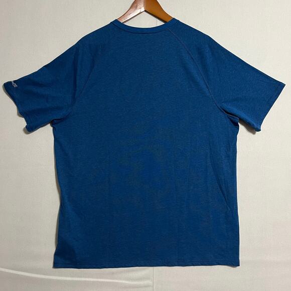 Carhartt  Men's Force Relaxed Fit Short-Sleeve Pocket T-Shirt Blue - Size XL - Picture 3 of 7
